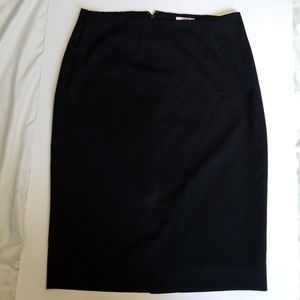 Black pencil skirt